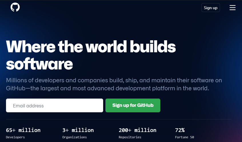 GitHub Website